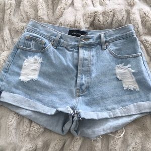 MINKPINK denim shorts
